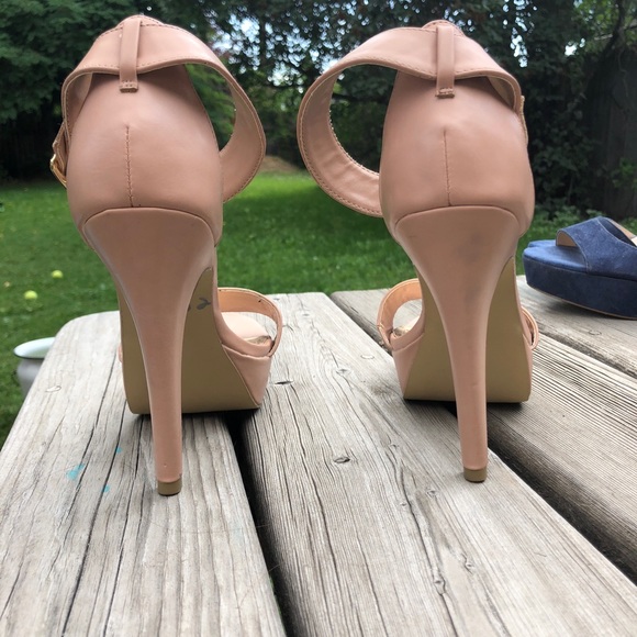 Madden Girl ankle strap platform stilettos - Picture 3 of 6